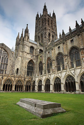 Canterbury Cathedral Courtyard