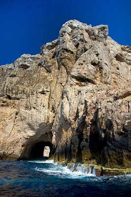 Cliffs at Isola Foradada