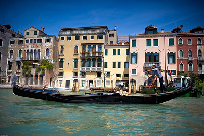 Gondola, Grand Canal, Venice