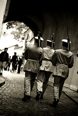 Changing of the Guard, Prague
