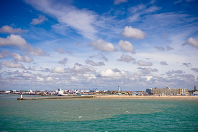 Calais from Ferry