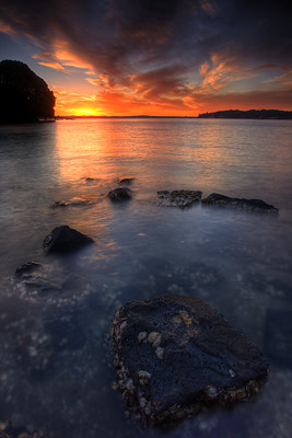 Waitemata Harbour Sunset